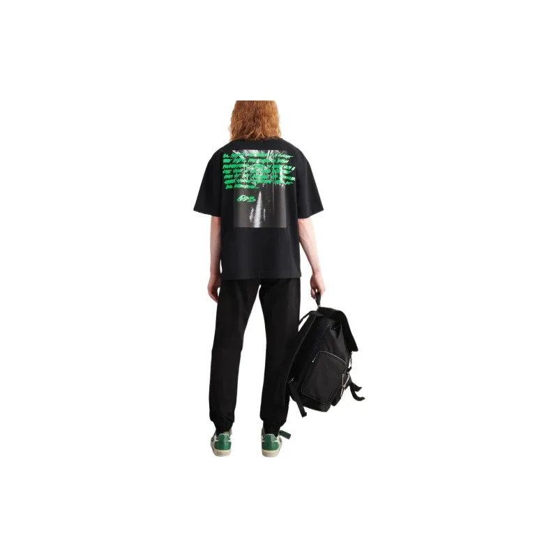 OFF WHITE T Shirts Men Black-3