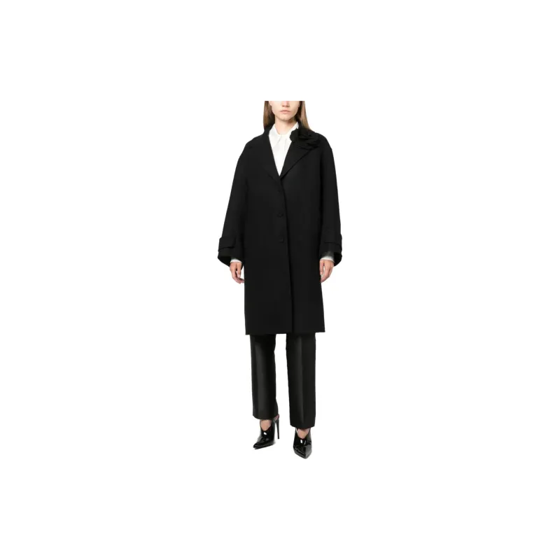 ERMANNO SCERVINO Coats Women's Black-1