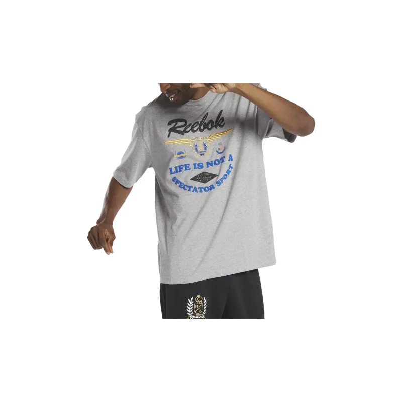 Reebok Classics Reserve T-Shirt Unisex Gray-4