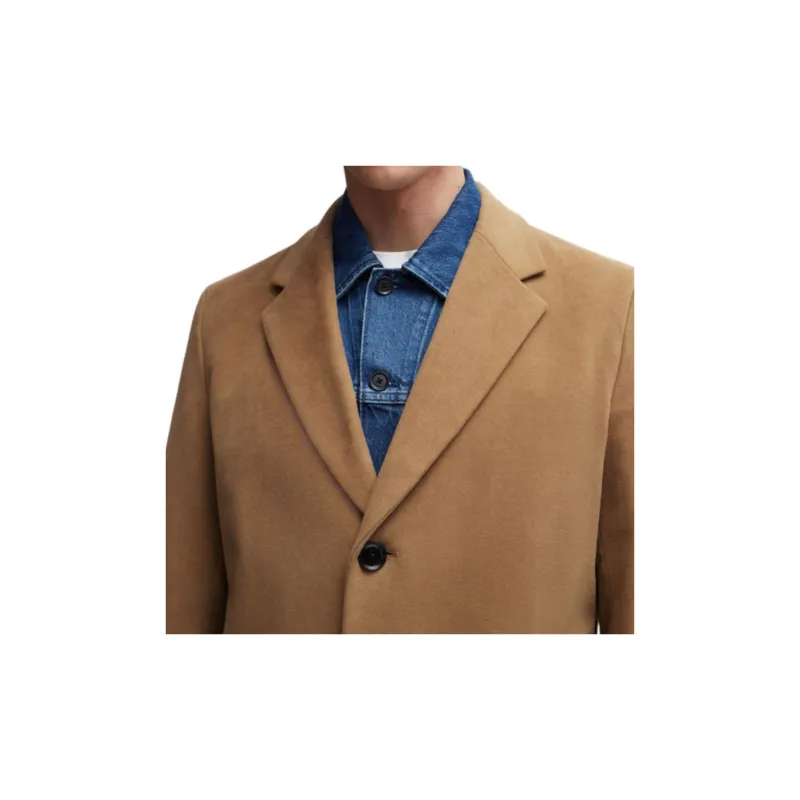 HUGO BOSS FW24 Coat Men's Beige-5
