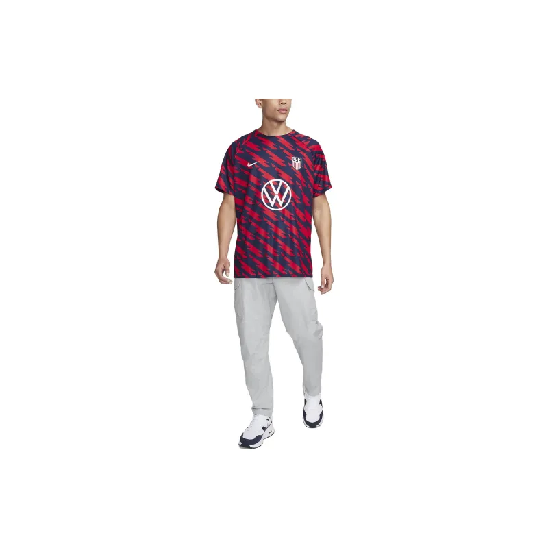 Nike USA Soccer Team Olympic Series U.S. Academy Pro T-Shirt Men's Speed Red-2