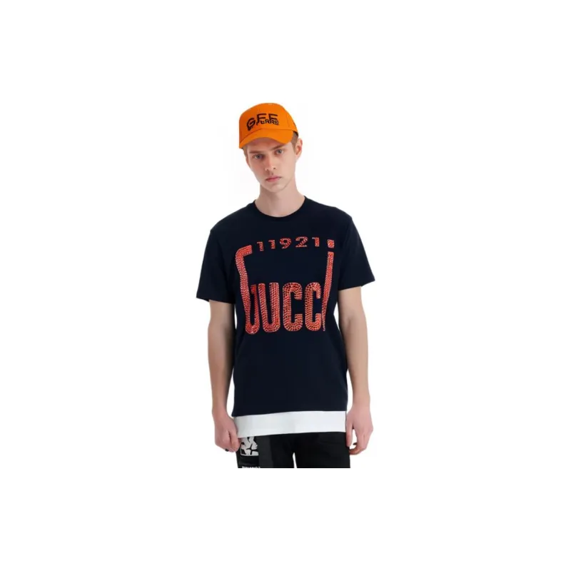 GUCCI 1921 SS22 T-Shirt Men's Black-8