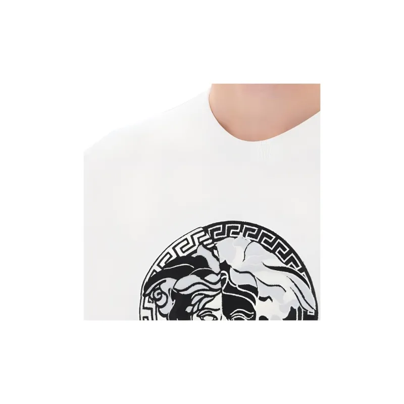 VERSACE Sweatshirts Men White-3