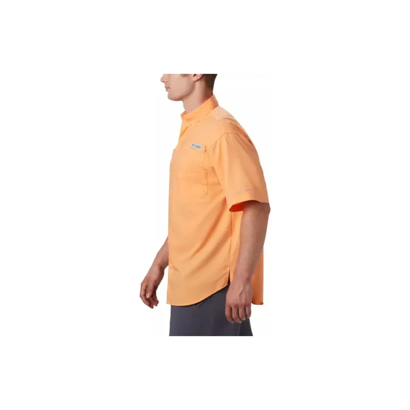 Columbia PFG Tamiami Shirt Men's Orange Red-2
