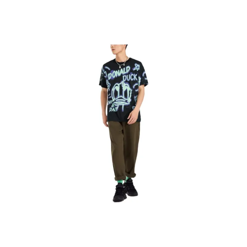 LiNing x Disney T Shirt Unisex Black-2