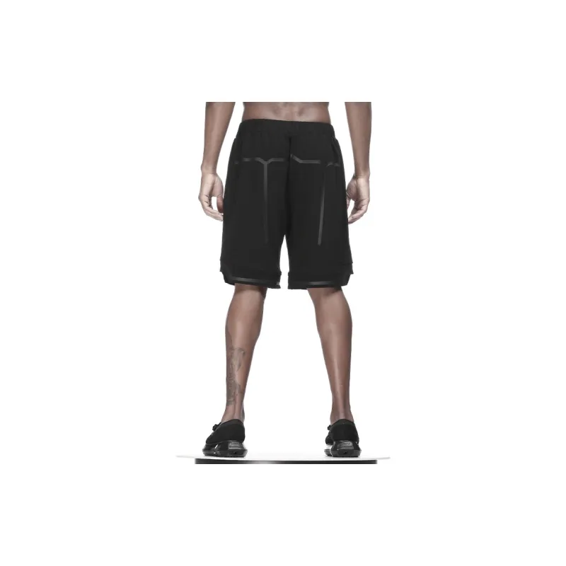 NORVINCY Urban Techwear Knitted Fabric Sports Shorts Unisex-9