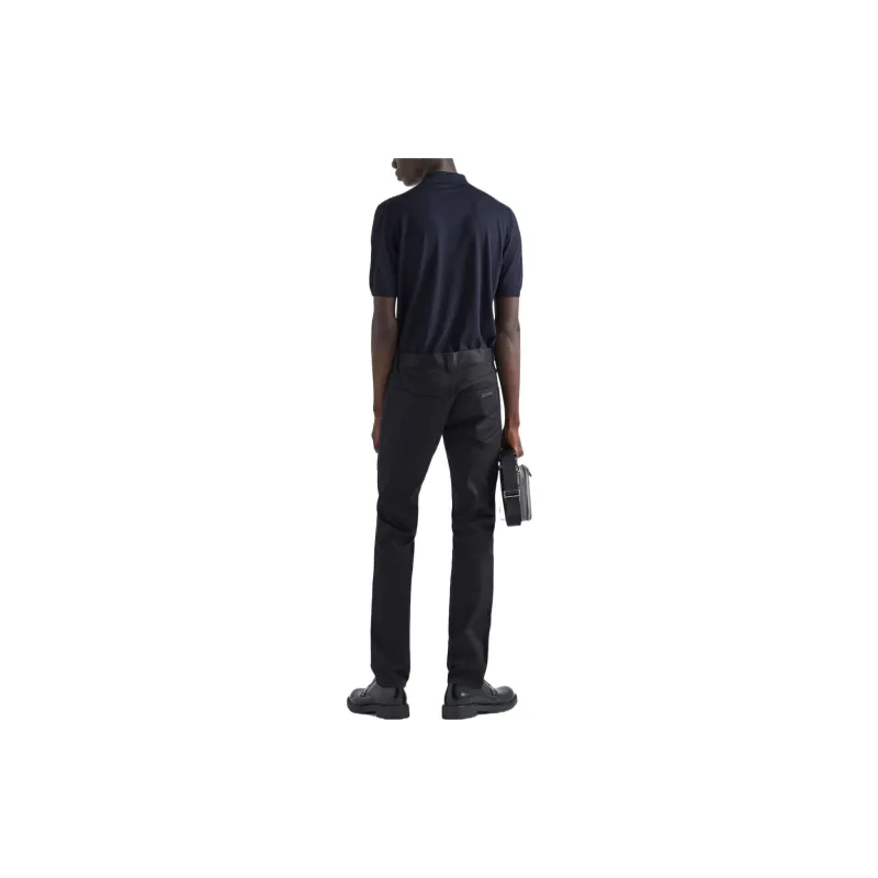 PRADA Casual Pants Men Black-2