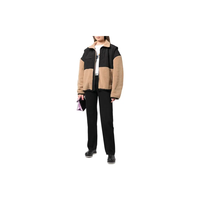 Alexander Wang Panelled Zip Fleece Jacket-2