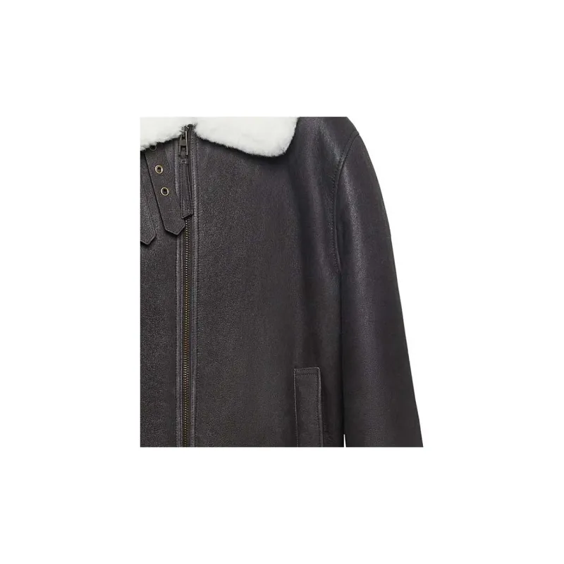 LOEWE Aviator Jacket In Shearling-4
