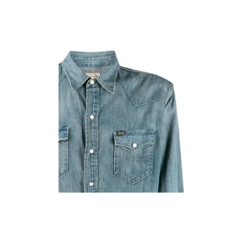 Polo Ralph Lauren Long Sleeved Denim Shirt-4
