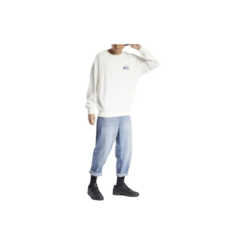 Reebok Sweatshirt Unisex Pink White-1