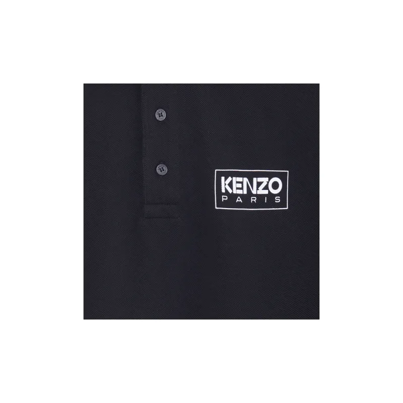 KENZO Polo Shirts Unisex Black-3