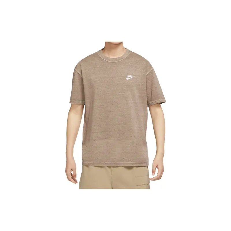 Nike T Shirts Men Coffee-2