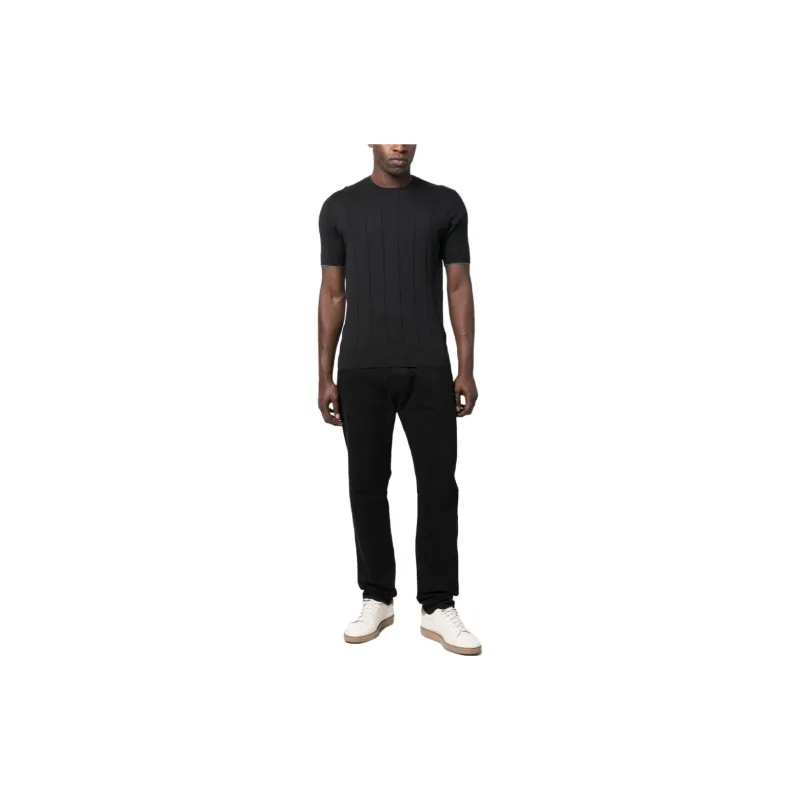 Brunello Cucinelli T-Shirts Men Black-1