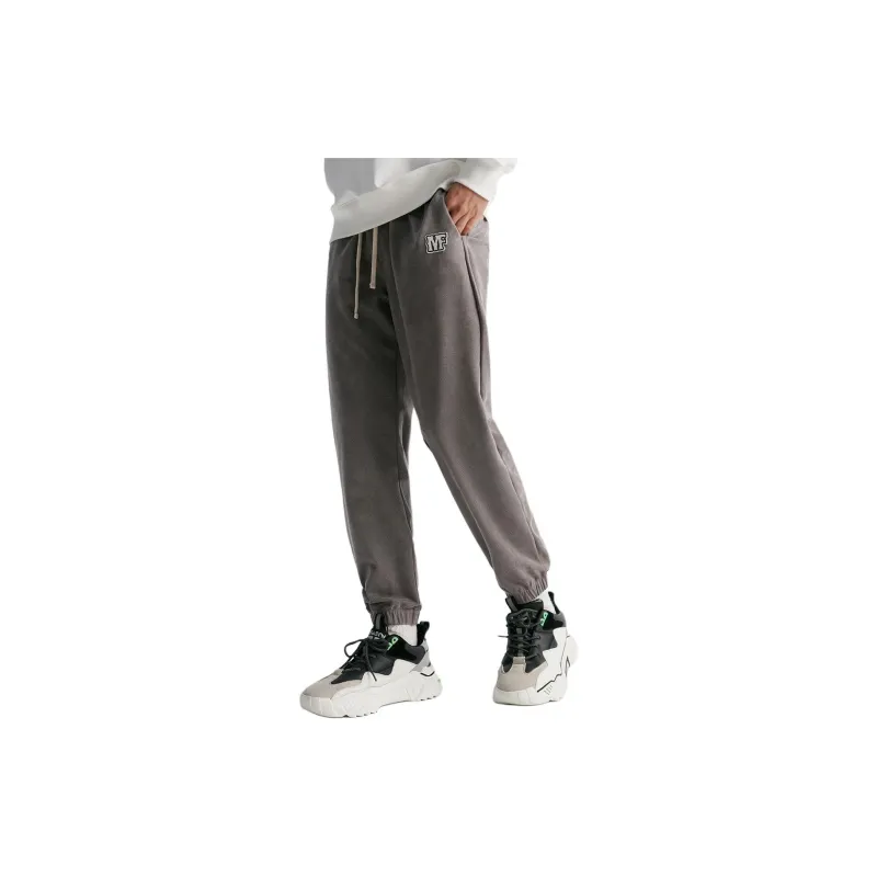 FAIRWHALE Casual Pants Men's Medium Gray-3