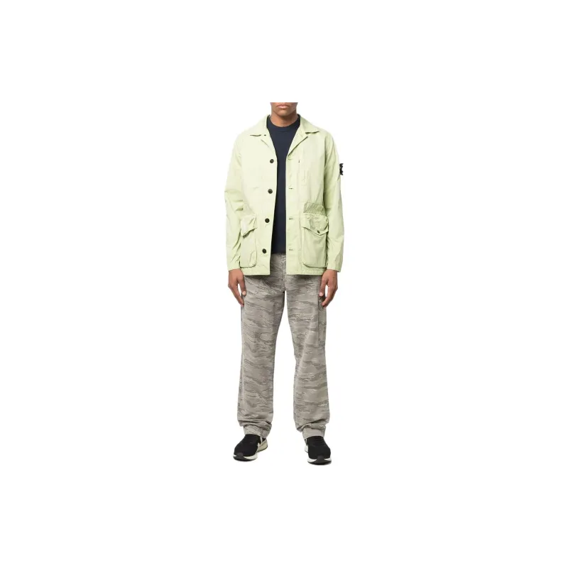 STONE ISLAND Jackets Men Yellow-1