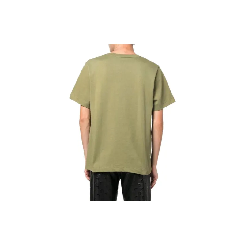 Marine Serre T-Shirts Men Green-2