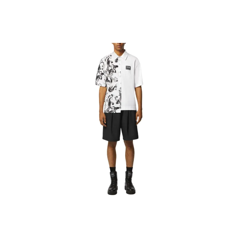 VERSACE JEANS COUTURE SS24 Polo Shirt Men's White-2