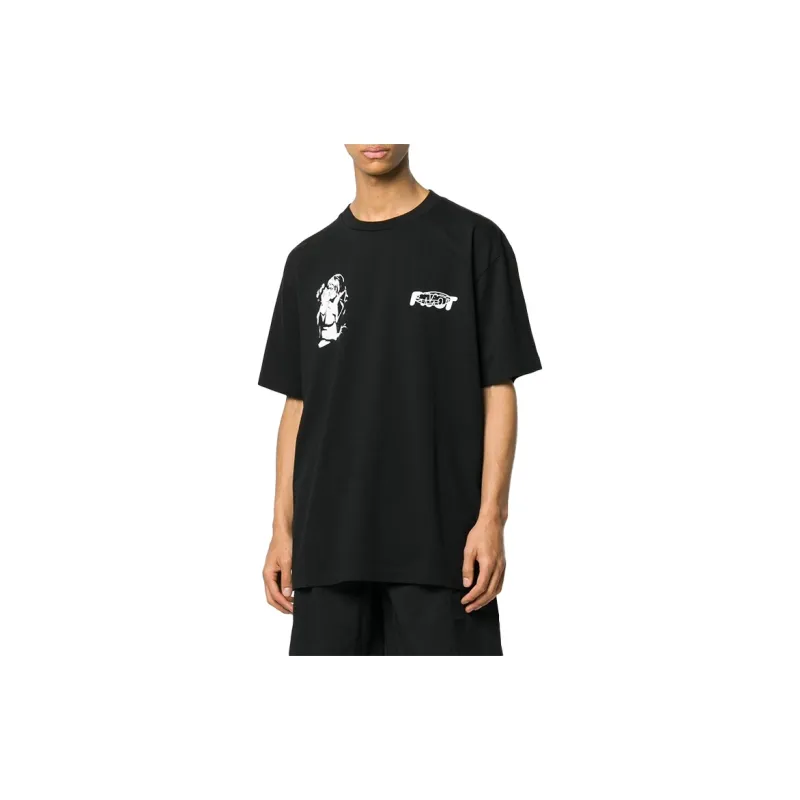OFF WHITE Kiss 21 Print Tee-2