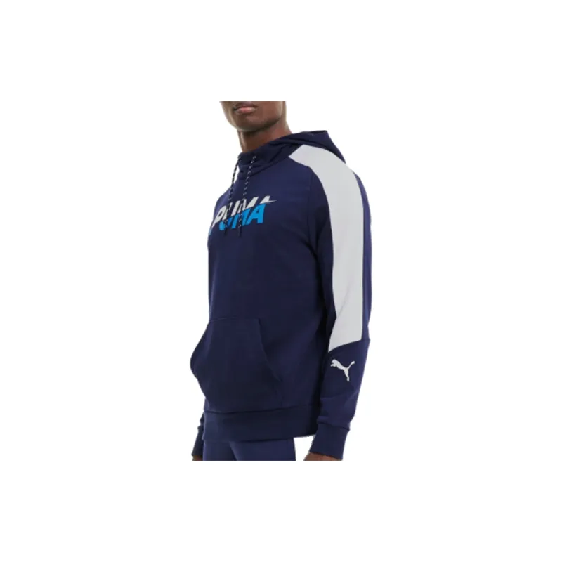 PUMA Sweatshirts Men Tweed Blue-4