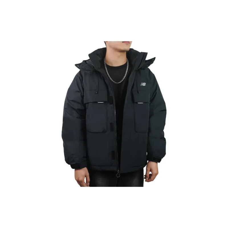 New Balance Down Jacket Men's Black-3