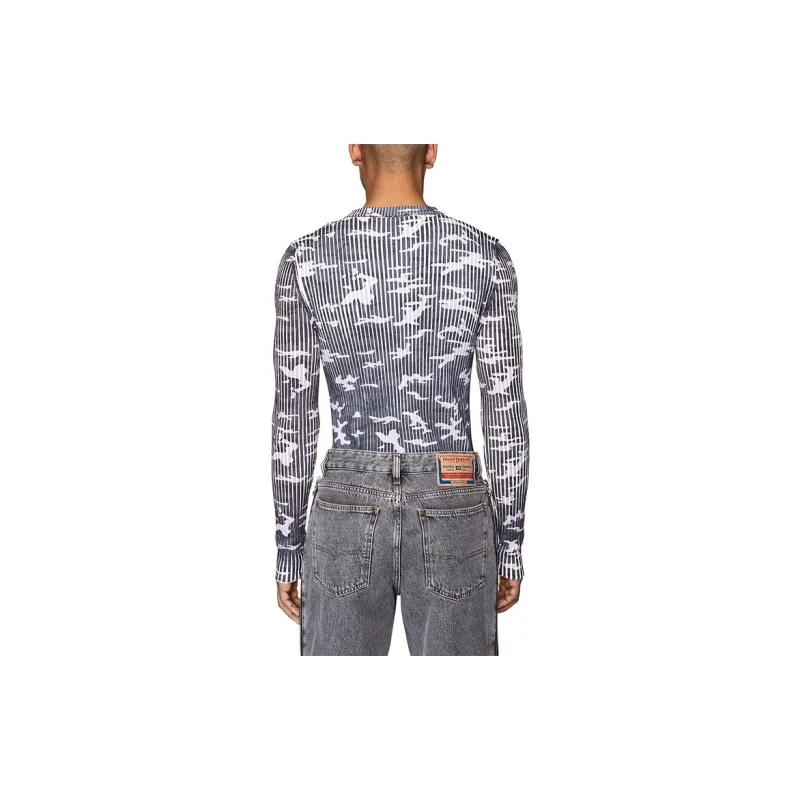 DIESEL Sweaters Men Gray-2