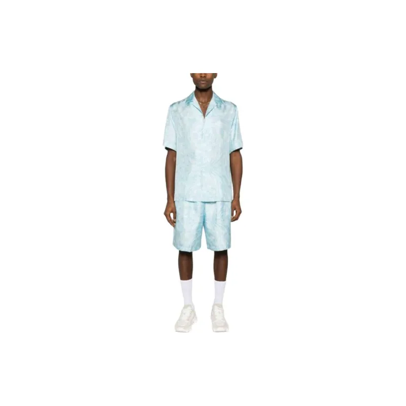 VERSACE Barocco print Silk Shirt-1