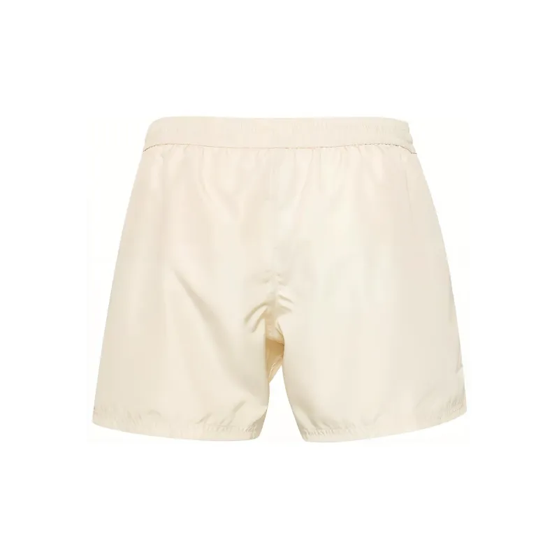 BALMAIN Logo Printed Swim Shorts-1