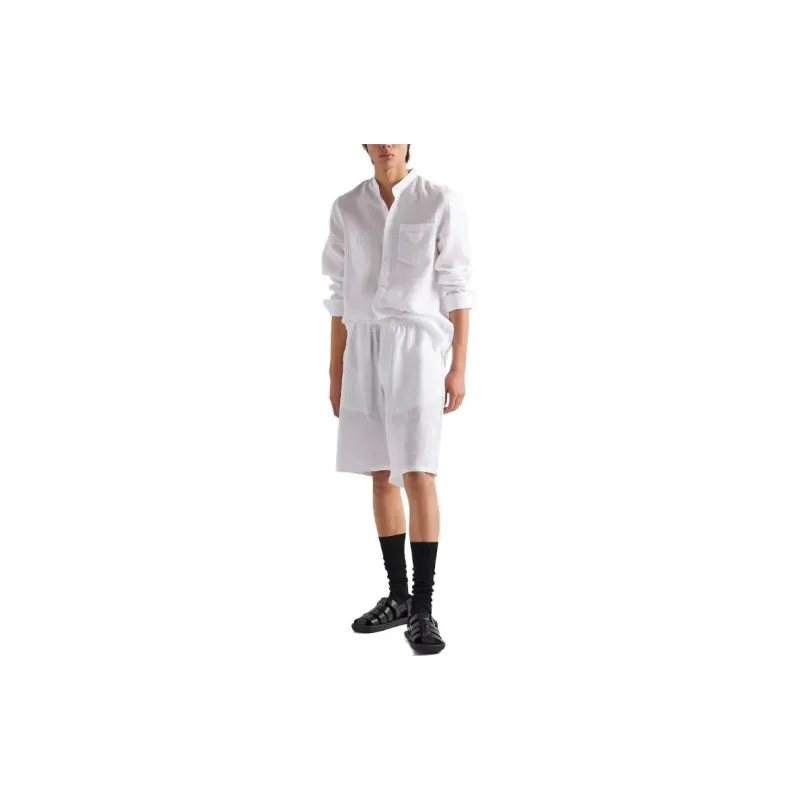 PRADA Casual Shorts Men White-1