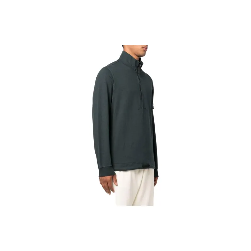 STONE ISLAND Sweatshirts Men Olive Green-3