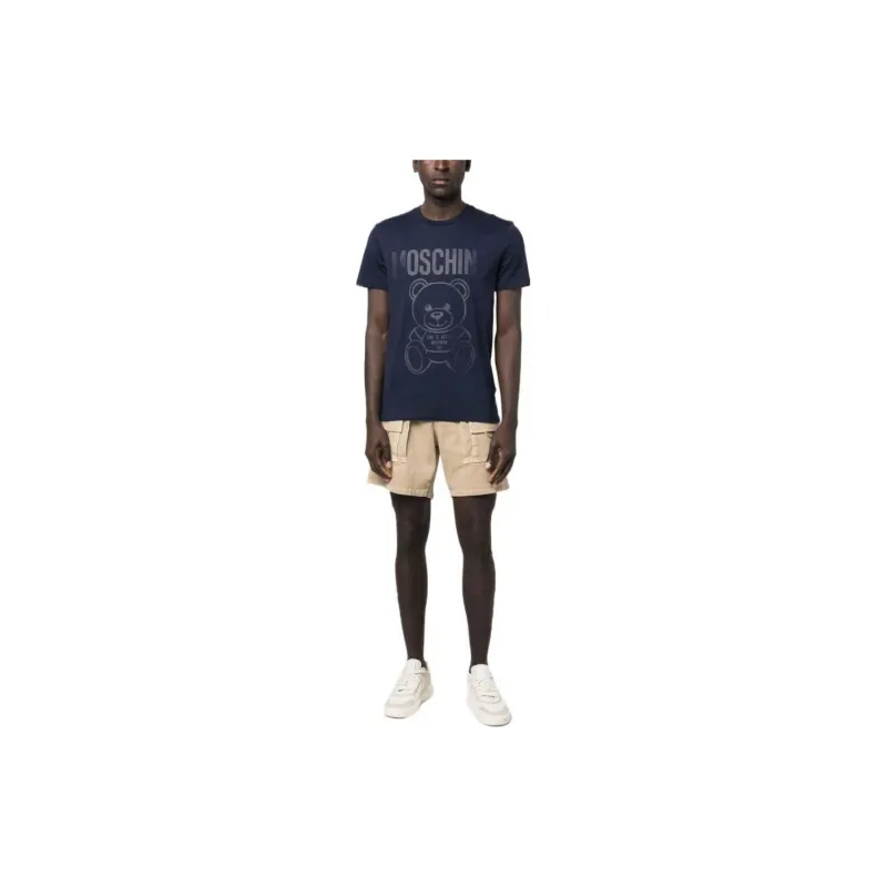 MOSCHINO T Shirts Men Blue-1