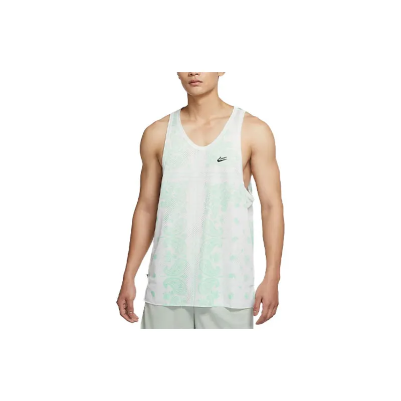 Nike Dri Fit Tank Tops Men Green-3