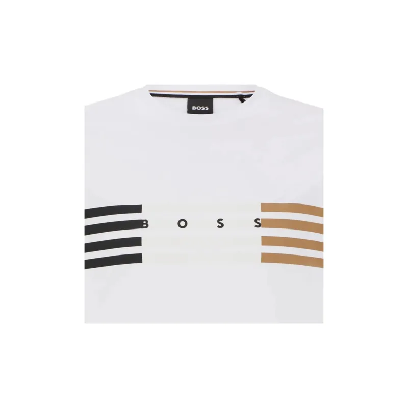 HUGO BOSS T Shirts Men White-4