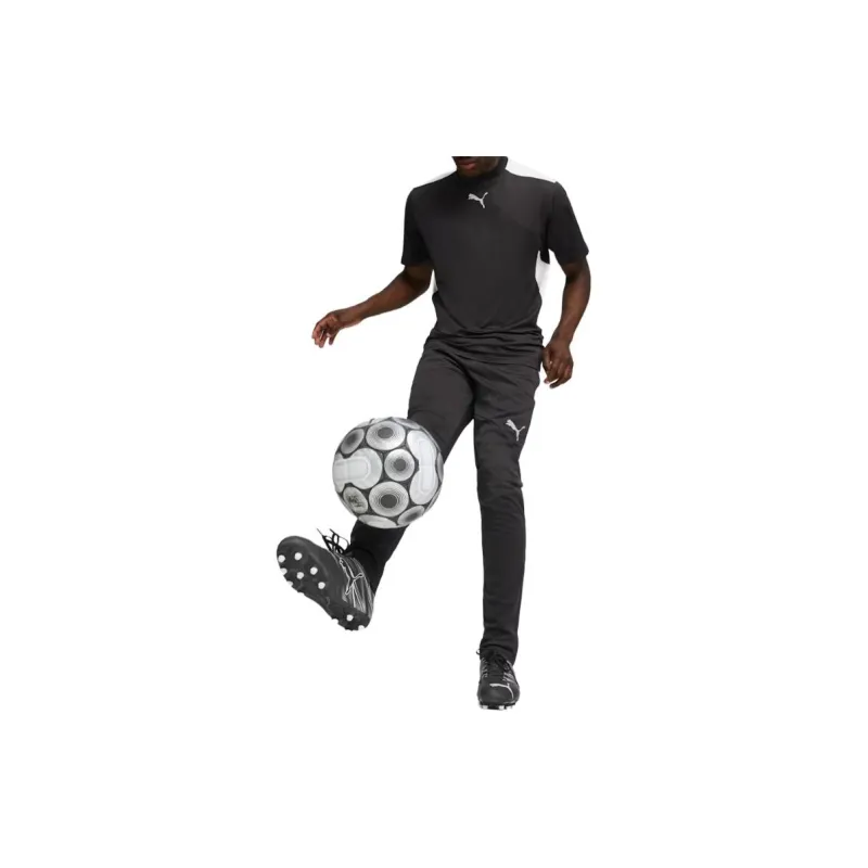 PUMA Individual Winterized Men's Football Pants Knitted Sports Pants Men's Black-2