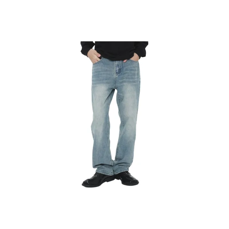 Voguo Relay Jeans Unisex Vintage Blue-4