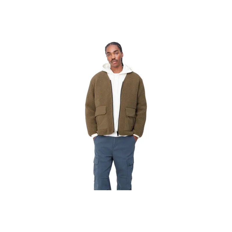 Carhartt WIP Devin Liner Shearling Padded Jacket-3