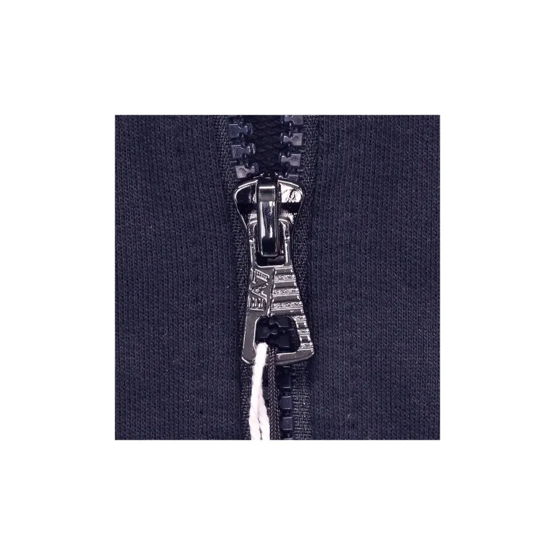 EMPORIO ARMANI Logo Printed Zipped Hooded Jacket-5
