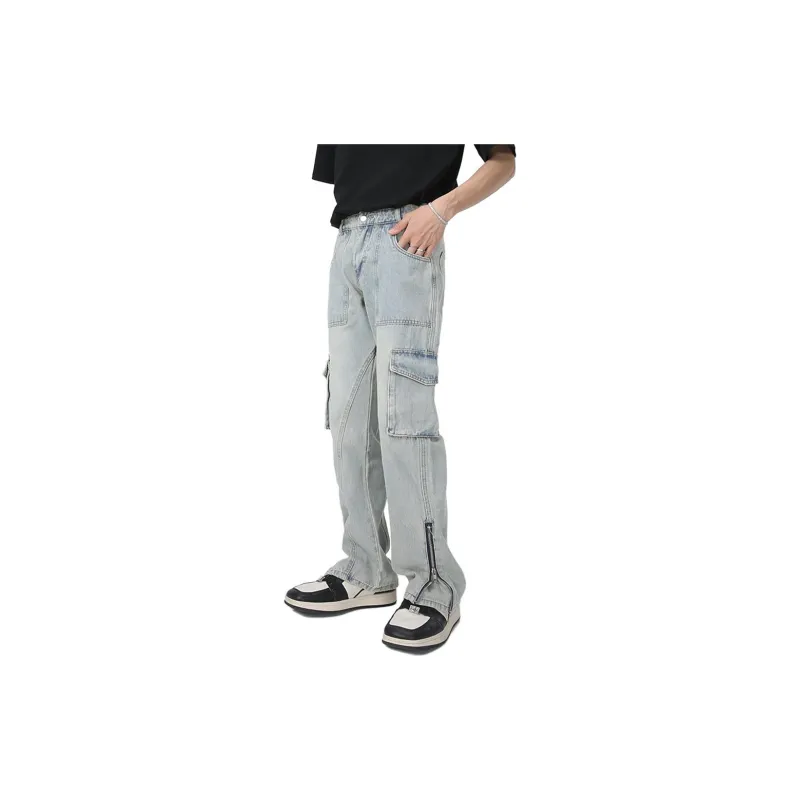 Voguo Relay Jeans Unisex Yellow Mud-2