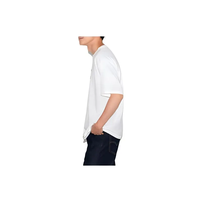 Levis T Shirts Men White-6