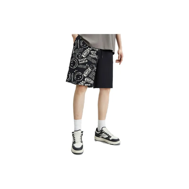 Anta Life Collection Casual Shorts Men's Basic Black-4