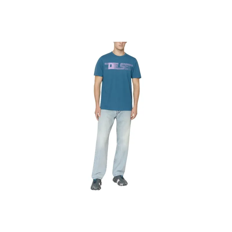 DIESEL T Shirts Men Blue-1