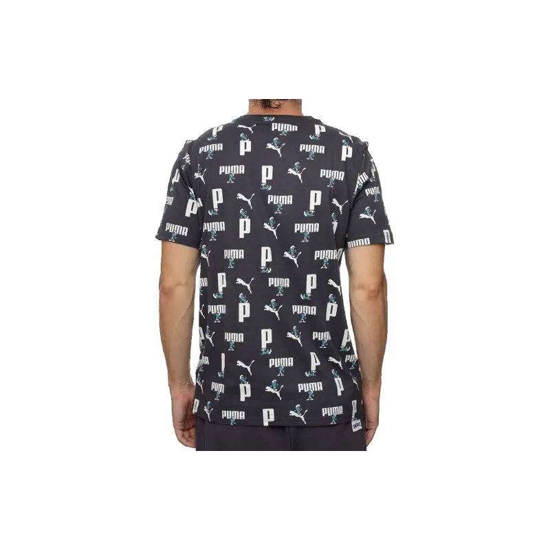 PUMA x THE SMURFS T Shirt Men's Black-5