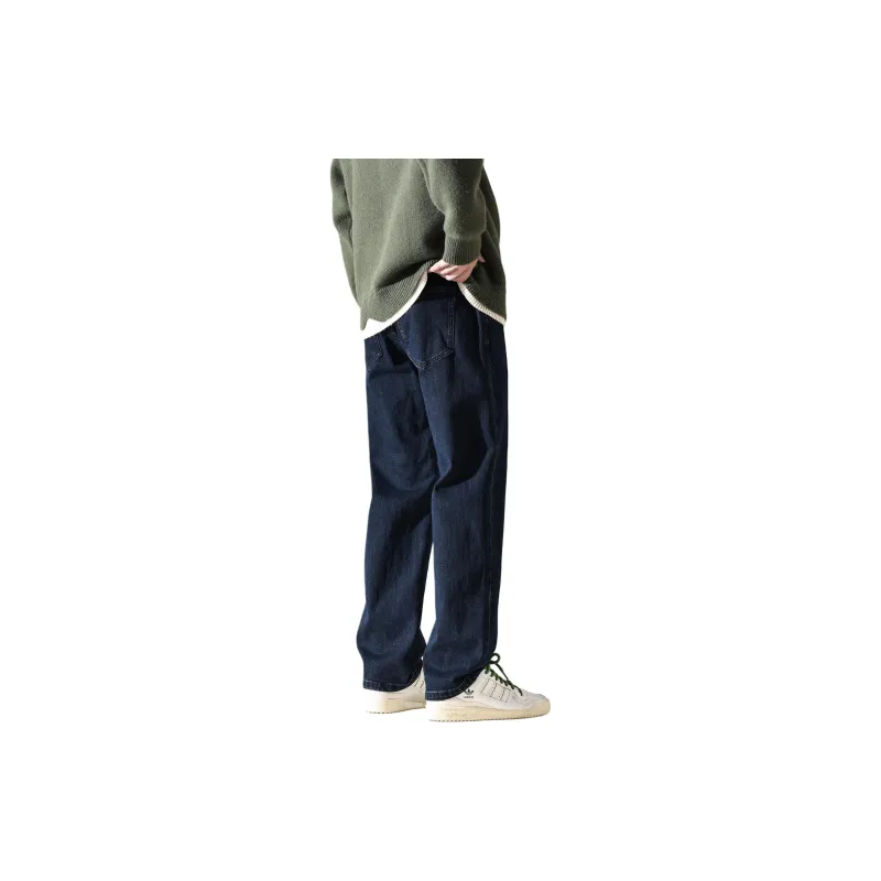 FAIRWHALE Jeans Unisex Denim Blue-7