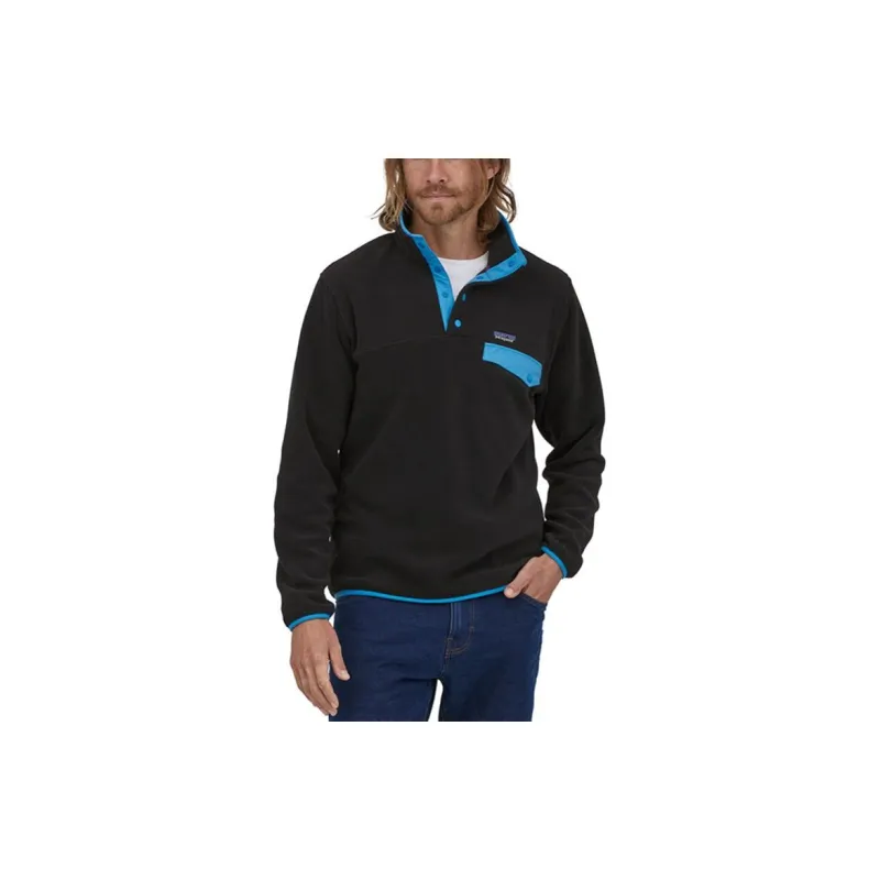 Patagonia Synch Snap Sweatshirts Men Black-1
