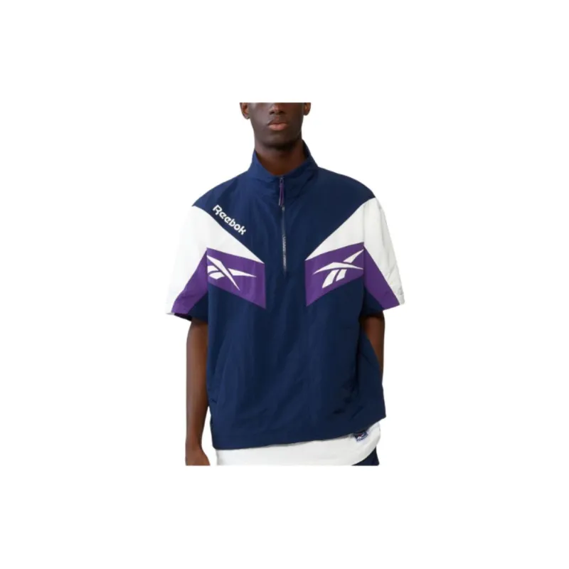 Reebok TWIN VECTOR Sweatshirt Unisex Navy Blue-4