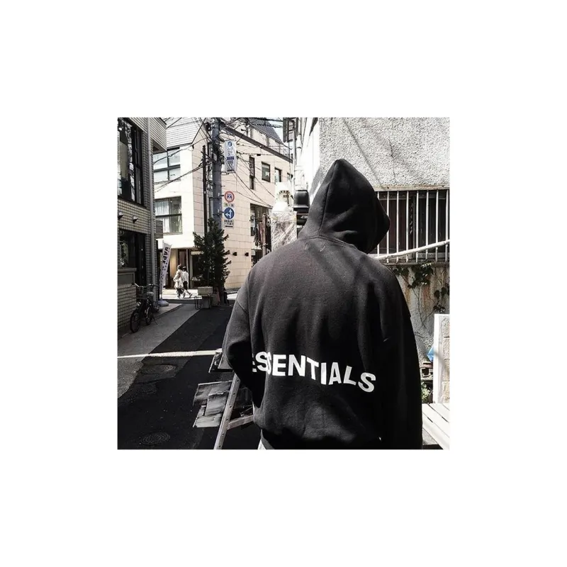 Fear Of God Essentials Graphic Pullover Hoodie-2