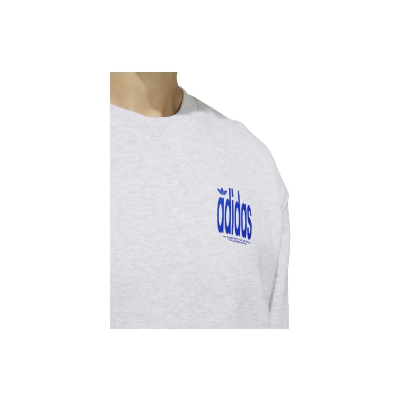 Adidas Sweatshirts Men White-4