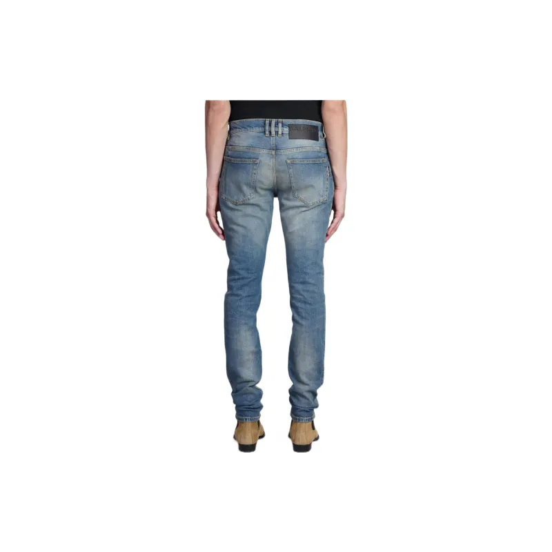 BALMAIN Jeans Men Blue-2