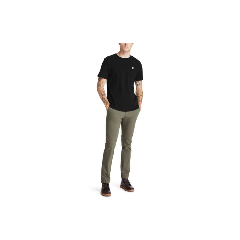 Timberland Set-in Sleeve T-Shirt Men's Black-2