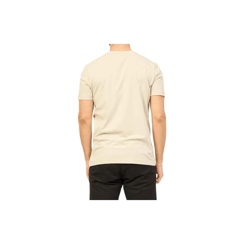 HUGO BOSS Logo embroidered T shirt-4